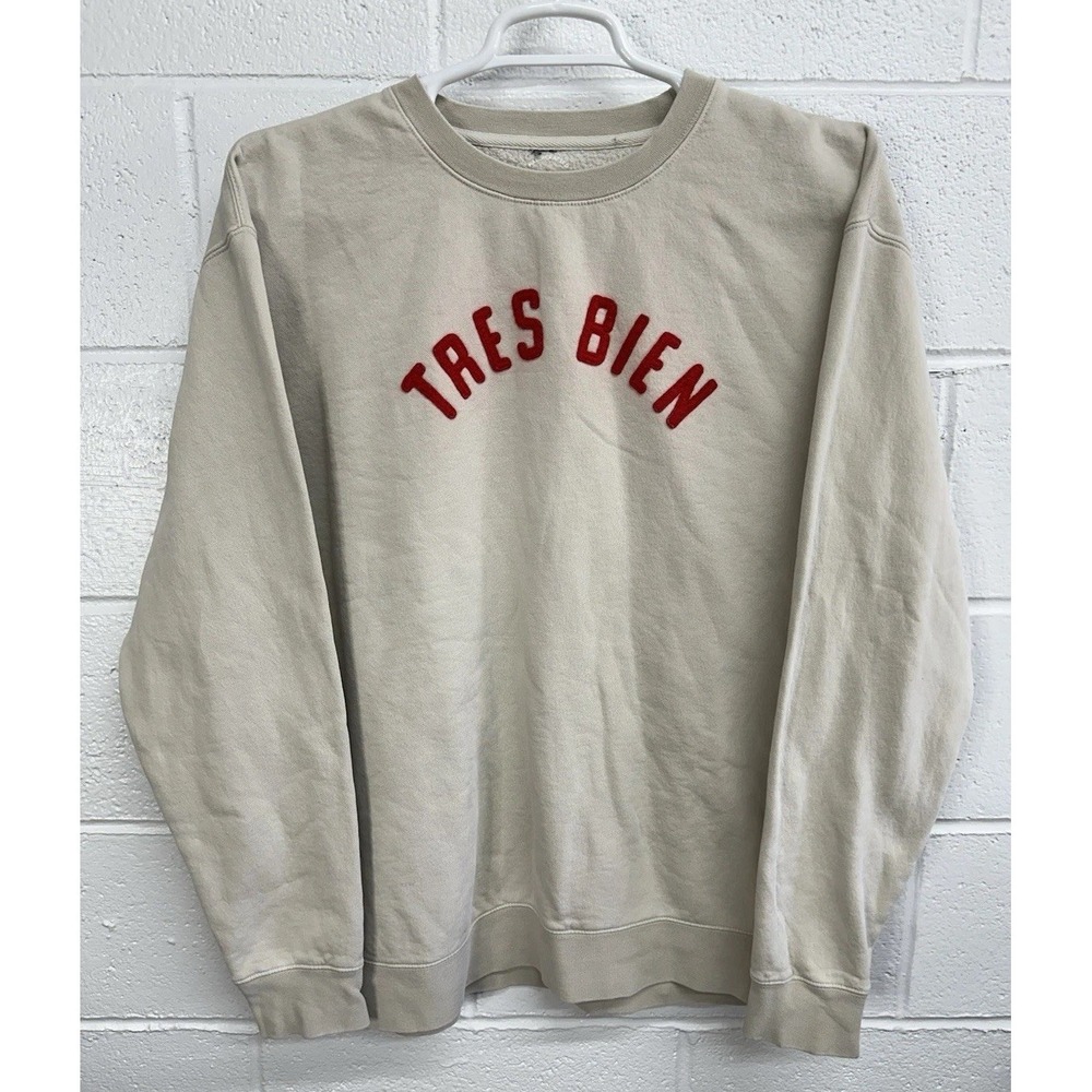 Magill Vintage Ivory Crewneck Sweatshirt TRES BIEN‎ / Adult Size XL